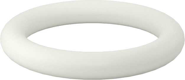 Yağa Dayanıklı Temiz Oda Buna-N O-Rings, 1/8 Kesirli Genişlik, Dash Numarası 210