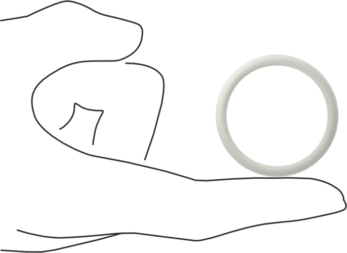 Yağa Dayanıklı Temiz Oda Buna-N O-Rings, 1/8 Kesirli Genişlik, Dash Numarası 220