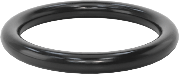 Temiz Oda Viton® Floroelastomer O-Rings, Kimyasala Dayanıklı, 3/32 Kesirli Genişlik, Dash Numarası 116