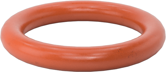 Metal ve X-Ray Algılanabilir Silikon O-Rings, Yükseklik-Temperature, 1/16 Kesirli Genişlik, Dash Numarası 012