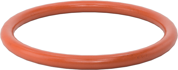 Metal ve X-Ray Algılanabilir Silikon O-Rings, Yükseklik-Temperature, 1/16 Kesirli Genişlik, Dash Numarası 019