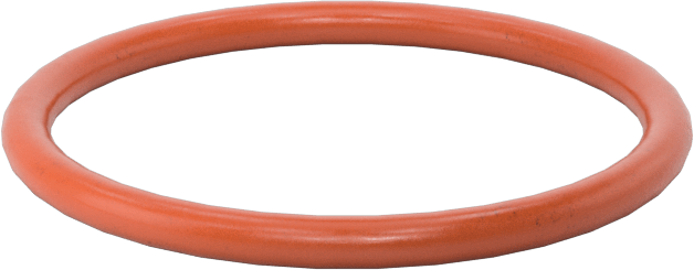 Metal ve X-Ray Algılanabilir Silikon O-Rings, Yükseklik-Temperature, 1/16 Kesirli Genişlik, Dash Numarası 020