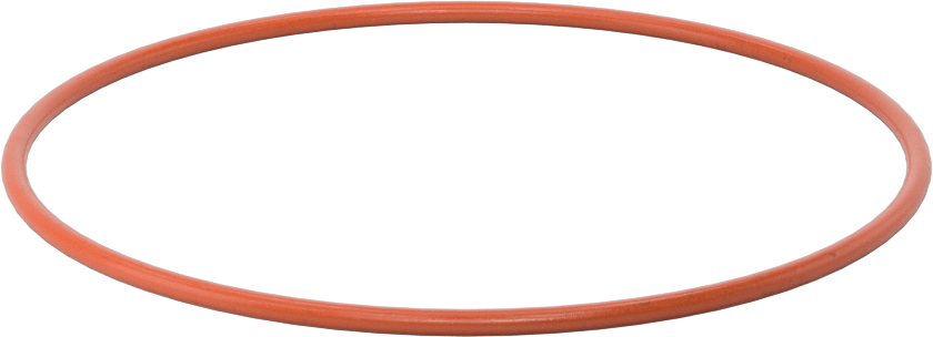 Metal ve X-Ray Algılanabilir Silikon O-Rings, Yükseklik-Temperature, 3/32 Kesirli Genişlik, Dash Numarası 154