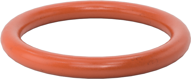 Metal ve X-Ray Algılanabilir Silikon O-Rings, Yükseklik-Temperature, 1/8 Kesirli Genişlik, Dash Numarası 215