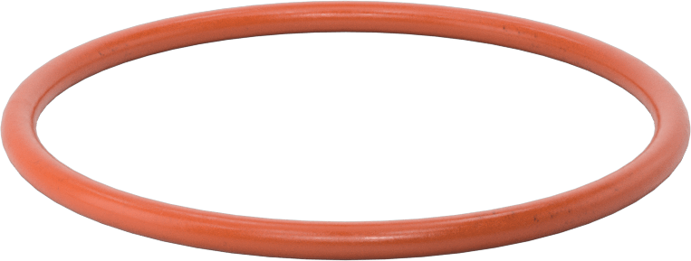 Metal ve X-Ray Algılanabilir Silikon O-Rings, Yükseklik-Temperature, 1/8 Kesirli Genişlik, Dash Numarası 230