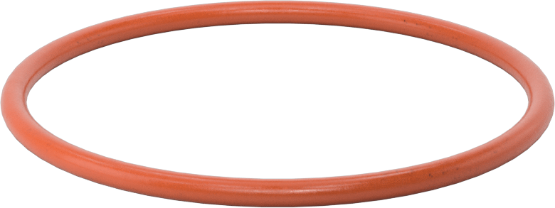 Metal ve X-Ray Algılanabilir Silikon O-Rings, Yükseklik-Temperature, 1/8 Kesirli Genişlik, Dash Numarası 232