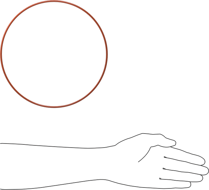 Metal ve X-Ray Algılanabilir Silikon O-Rings, Yükseklik-Temperature, 1/8 Kesirli Genişlik, Dash Numarası 267