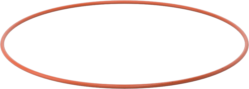 Metal ve X-Ray Algılanabilir Silikon O-Rings, Yükseklik-Temperature, 1/8 Kesirli Genişlik, Dash Numarası 270