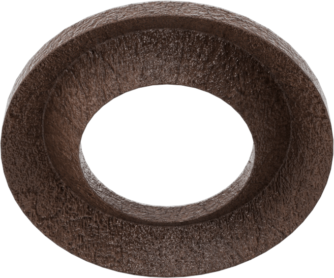 Deri İstiflenebilir V-Ring Salmastra, Yüksek Basınç, 9/16" İç Çap x 1-1/16" Dış Çap