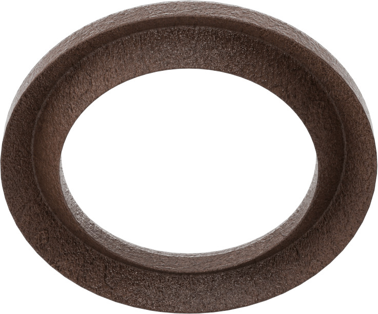 Deri İstiflenebilir V-Ring Salmastra, Yüksek Basınç, 1-3/8" İç Çap x 2" Dış Çap