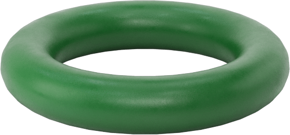 Hava Koşullarına ve Yağa Dayanıklı HNBR O-Rings, 1/16 Kesirli Genişlik, Dash Numarası 010