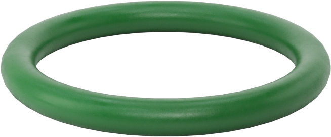 Hava Koşullarına ve Yağa Dayanıklı HNBR O-Rings, 1/8 Kesirli Genişlik, Dash Numarası 215