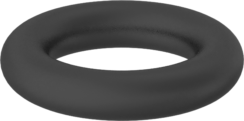 Viton® ETP Floroelastomer O-Ring, Buhara ve Kimyasala Dayanıklı, 1/16 Kesirli Genişlik, Dash 009