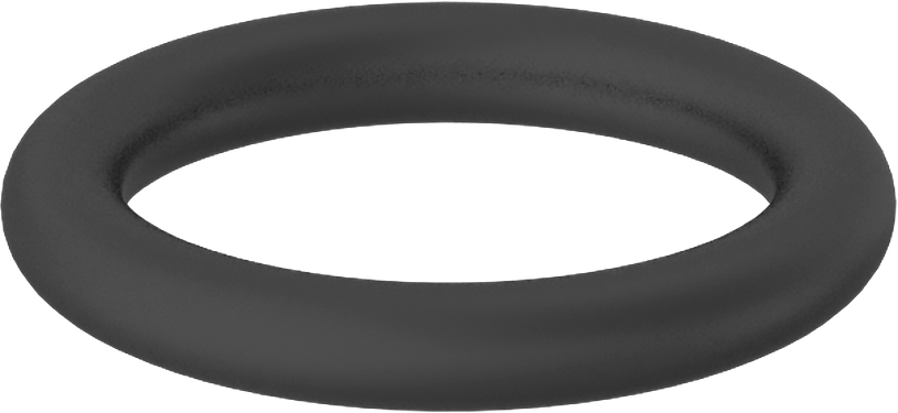 Viton® ETP Floroelastomer O-Ring, Buhara ve Kimyasala Dayanıklı, 1/16 Kesirli Genişlik, Dash 012