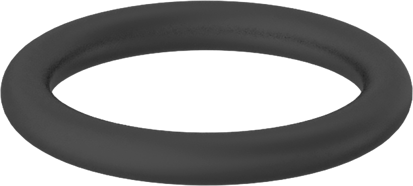 Viton® ETP Floroelastomer O-Ring, Buhara ve Kimyasala Dayanıklı, 1/16 Kesirli Genişlik, Dash 013