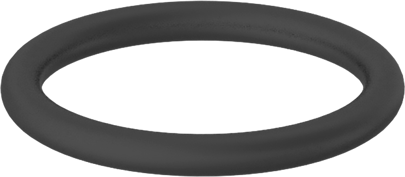 Viton® ETP Floroelastomer O-Ring, Buhara ve Kimyasala Dayanıklı, 1/16 Kesirli Genişlik, Dash 015