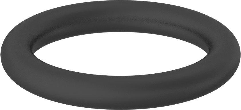 Viton® ETP Floroelastomer O-Ring, Buhara ve Kimyasala Dayanıklı, 3/32 Kesirli Genişlik, Dash 113