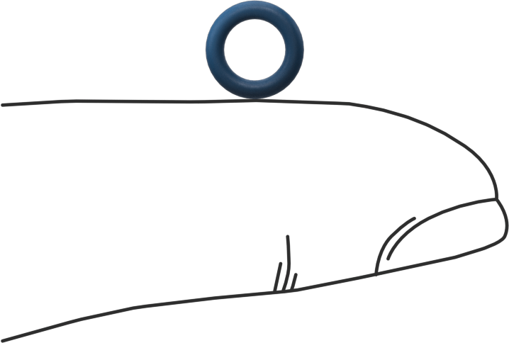 Düşük Sıcaklık Kimyasala Dayanıklı Florosilikon O-Ring, Düz Dişli Bağlantılar İçin, Mil. Spec., Dash #901