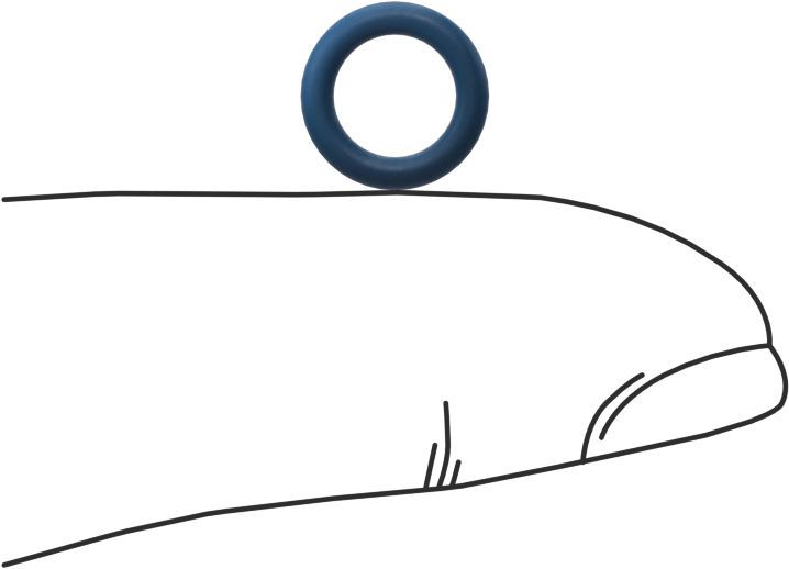 Düşük Sıcaklık Kimyasala Dayanıklı Florosilikon O-Ring, Düz Dişli Bağlantılar İçin, Mil. Spec., Dash #902
