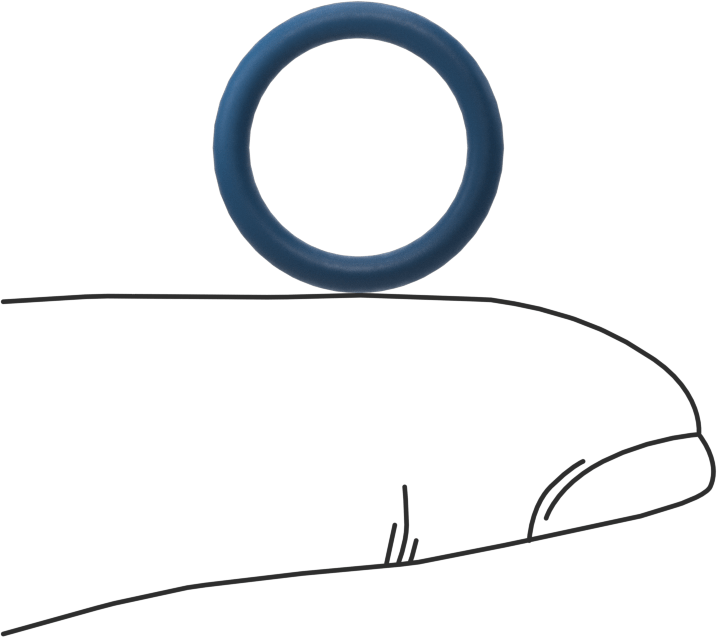 Düşük Sıcaklık Kimyasala Dayanıklı Florosilikon O-Ring, Düz Dişli Bağlantılar İçin, Mil. Spec., Dash #906