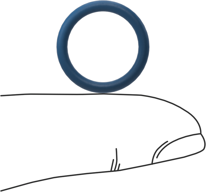 Düşük Sıcaklık Kimyasala Dayanıklı Florosilikon O-Ring, Düz Dişli Bağlantılar İçin, Mil. Spec., Dash #907