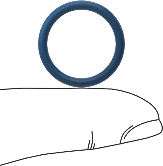 Düşük Sıcaklık Kimyasala Dayanıklı Florosilikon O-Ring, Düz Dişli Bağlantılar İçin, Mil. Spec., Dash #908