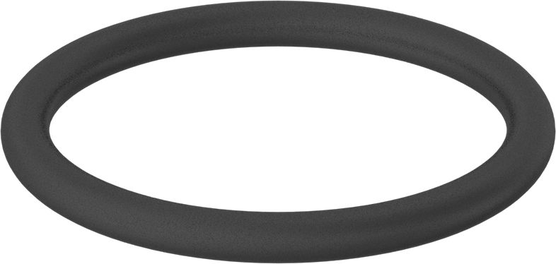Yağa Dayanıklı Buna-N O-Ring, 5.3 mm Genişlik, 50 mm İç Çap, 60.6 mm Dış Çap