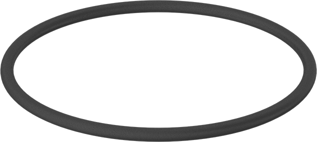 Yağa Dayanıklı Buna-N O-Ring, 5.3 mm Genişlik, 118 mm İç Çap, 128.6 mm Dış Çap