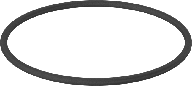 Yağa Dayanıklı Buna-N O-Ring, 5.3 mm Genişlik, 132 mm İç Çap, 142.6 mm Dış Çap
