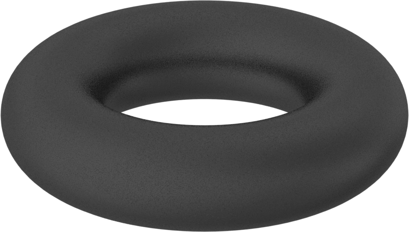 Yağa Dayanıklı Buna-N O-Ring, 1.8 mm Genişlik, 3.55 mm İç Çap, 7.15 mm Dış Çap