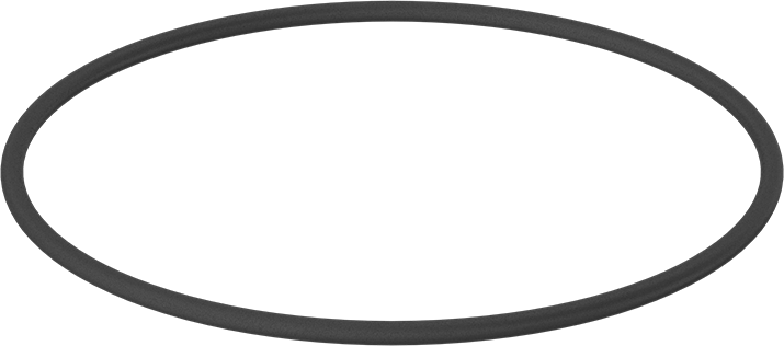 Yağa Dayanıklı Buna-N O-Ring, 7 mm Genişlik, 230 mm İç Çap, 244 mm Dış Çap