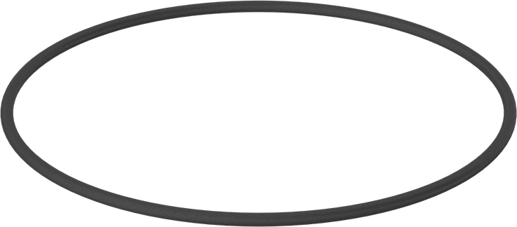 Yağa Dayanıklı Buna-N O-Ring, 7 mm Genişlik, 272 mm İç Çap, 286 mm Dış Çap
