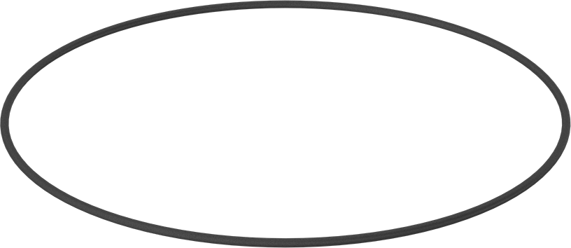 Yağa Dayanıklı Buna-N O-Ring, 7 mm Genişlik, 462 mm İç Çap, 476 mm Dış Çap