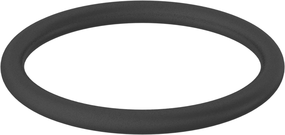 Yağa Dayanıklı Buna-N O-Ring, 2.65 mm Genişlik, 26.5 mm İç Çap, 31.8 mm Dış Çap