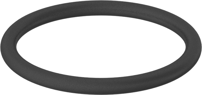 Yağa Dayanıklı Buna-N O-Ring, 2.65 mm Genişlik, 28 mm İç Çap, 33.3 mm Dış Çap