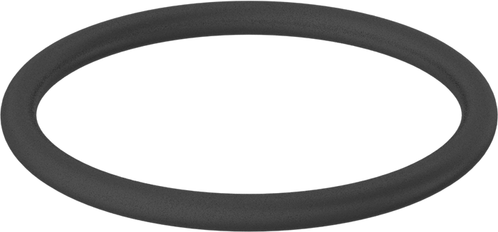 Yağa Dayanıklı Buna-N O-Ring, 2.65 mm Genişlik, 31.5 mm İç Çap, 36.8 mm Dış Çap