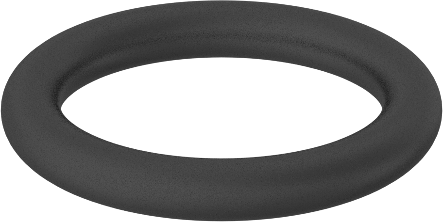 Yağa Dayanıklı Buna-N O-Ring, 3.55 mm Genişlik, 19 mm İç Çap, 26.1 mm Dış Çap