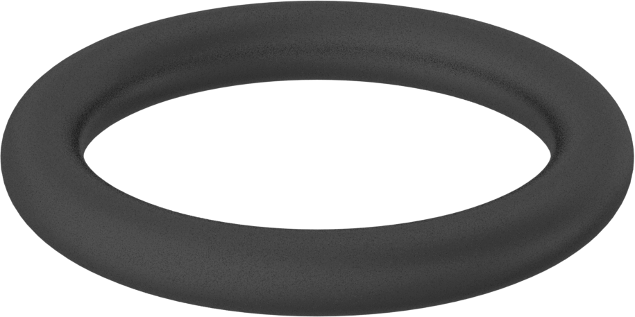 Yağa Dayanıklı Buna-N O-Ring, 3.55 mm Genişlik, 20 mm İç Çap, 27.1 mm Dış Çap