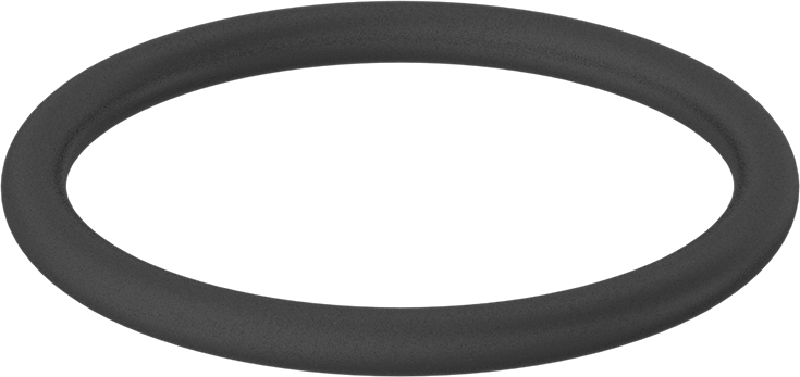 Yağa Dayanıklı Buna-N O-Ring, 3.55 mm Genişlik, 36.5 mm İç Çap, 43.6 mm Dış Çap