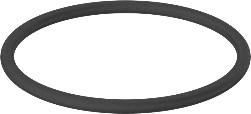 Yağa Dayanıklı Buna-N O-Ring, 3.55 mm Genişlik, 58 mm İç Çap, 65.1 mm Dış Çap