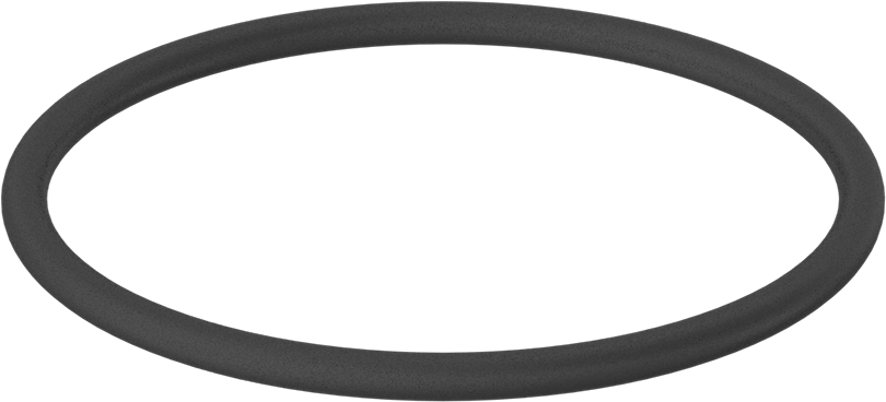Yağa Dayanıklı Buna-N O-Ring, 3.55 mm Genişlik, 61.5 mm İç Çap, 68.6 mm Dış Çap