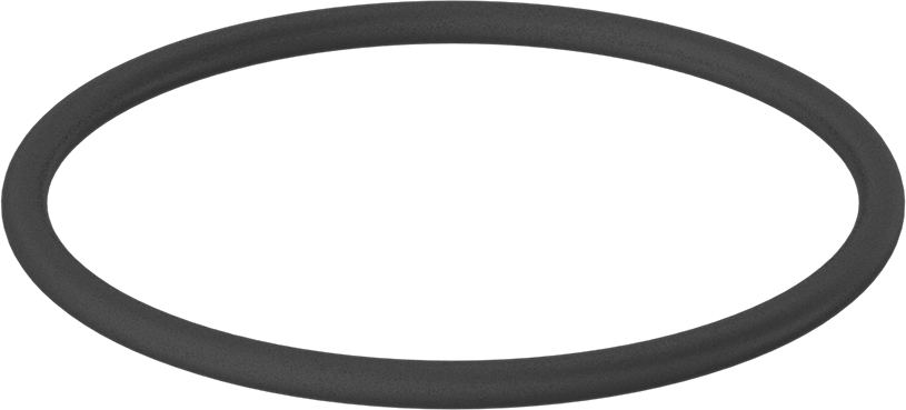 Yağa Dayanıklı Buna-N O-Ring, 3.55 mm Genişlik, 63 mm İç Çap, 70.1 mm Dış Çap