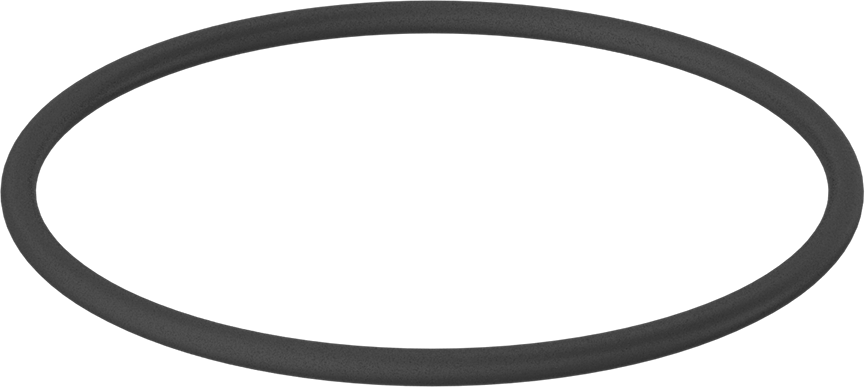 Yağa Dayanıklı Buna-N O-Ring, 3.55 mm Genişlik, 80 mm İç Çap, 87.1 mm Dış Çap