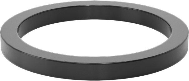 Kare Profilli Yağa Dayanıklı Buna-N O-Ring, 1/16 Kesirli Genişlik, Dash Numarası 016