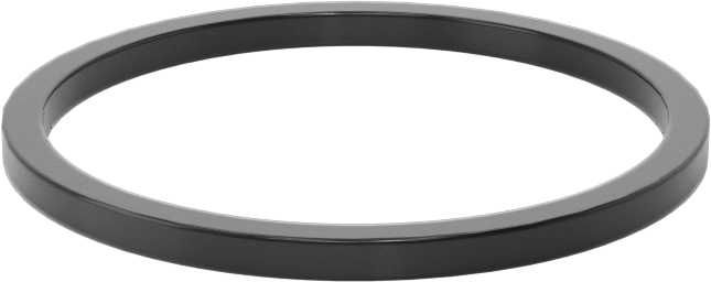 Kare Profilli Yağa Dayanıklı Buna-N O-Ring, 1/16 Kesirli Genişlik, Dash Numarası 023