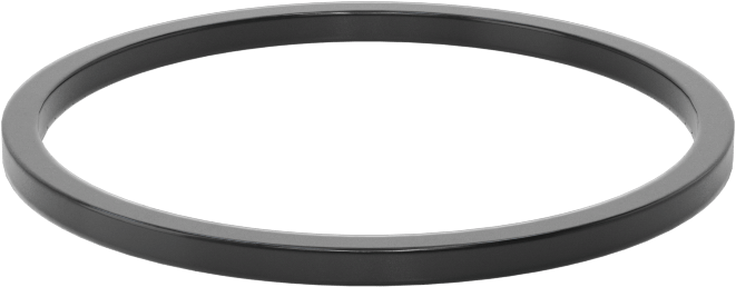 Kare Profilli Yağa Dayanıklı Buna-N O-Ring, 1/16 Kesirli Genişlik, Dash Numarası 026