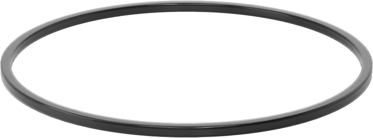 Kare Profilli Yağa Dayanıklı Buna-N O-Ring, 1/16 Kesirli Genişlik, Dash Numarası 036