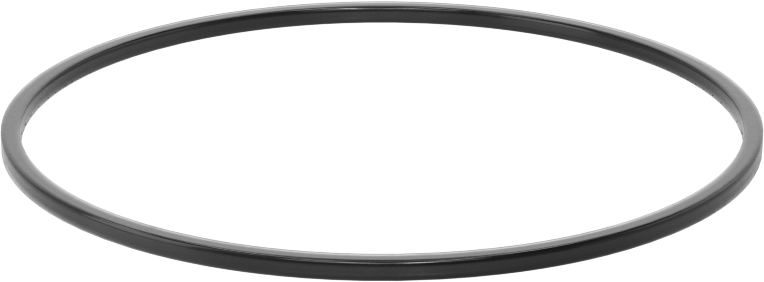 Kare Profilli Yağa Dayanıklı Buna-N O-Ring, 1/16 Kesirli Genişlik, Dash Numarası 038