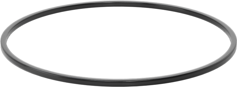 Kare Profilli Yağa Dayanıklı Buna-N O-Ring, 1/16 Kesirli Genişlik, Dash Numarası 039