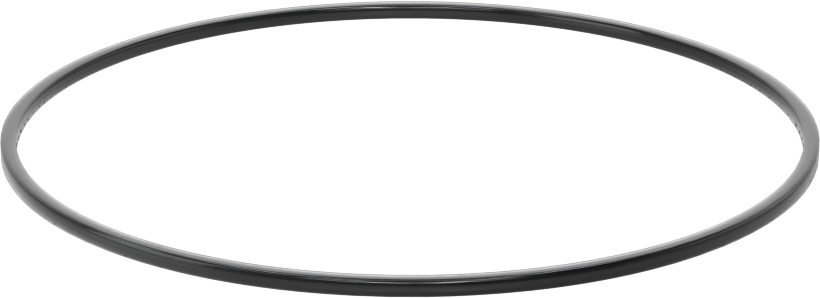 Kare Profilli Yağa Dayanıklı Buna-N O-Ring, 1/16 Kesirli Genişlik, Dash Numarası 043